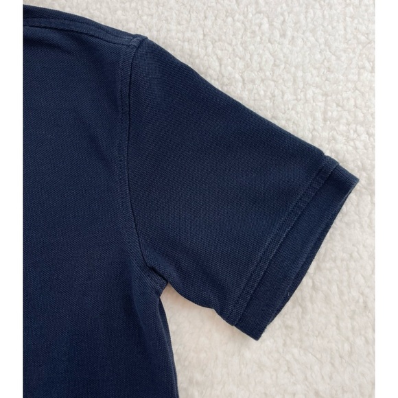 TOMMY HILFIGER • Navy Blue Classic Short Sleeve Polo Shirt - Picture 8 of 16